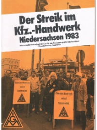 1983 KFZ-Streik-Broschüre