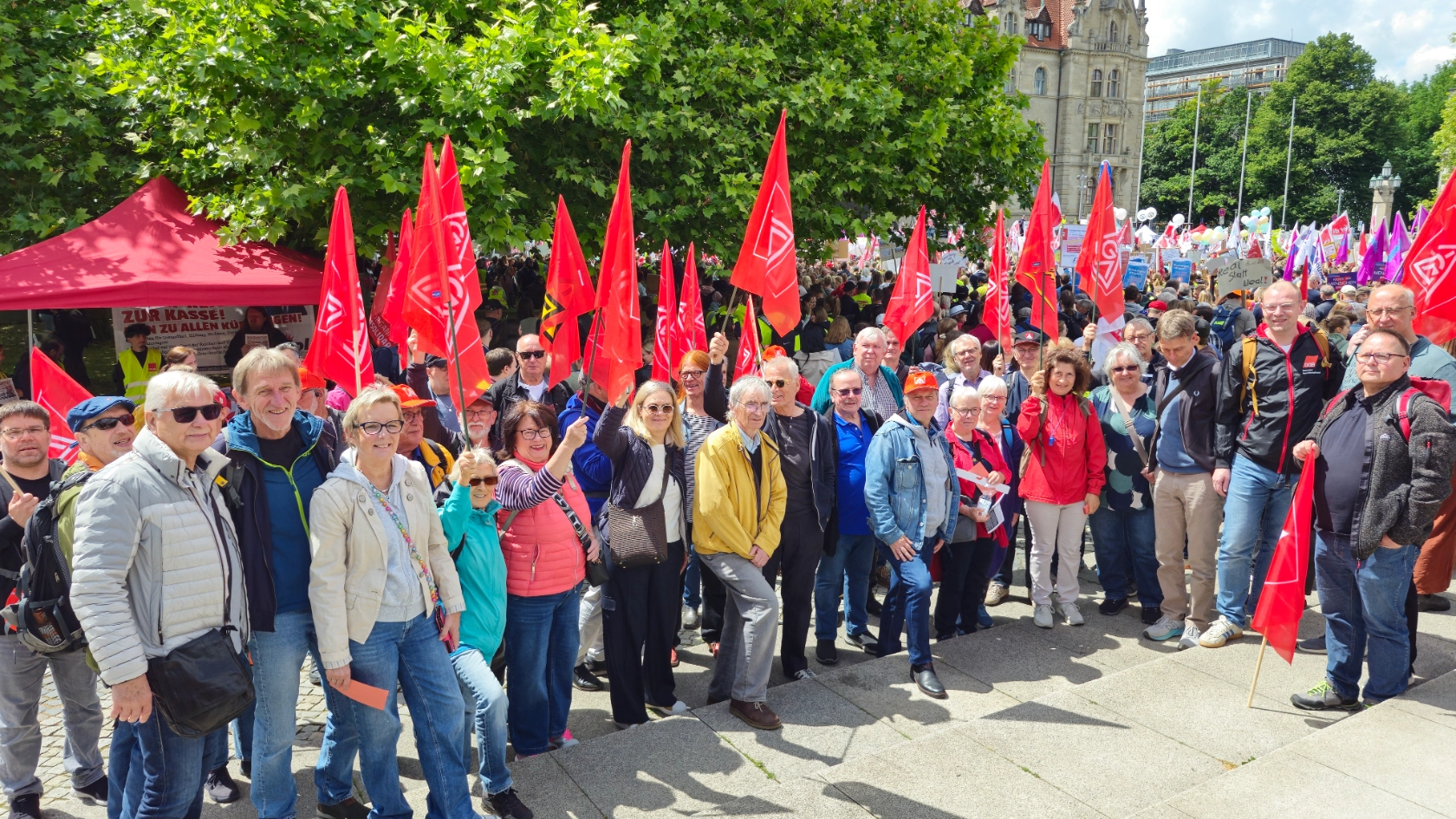 Protest zur Gesundheitsministerkonferenz in Hannover