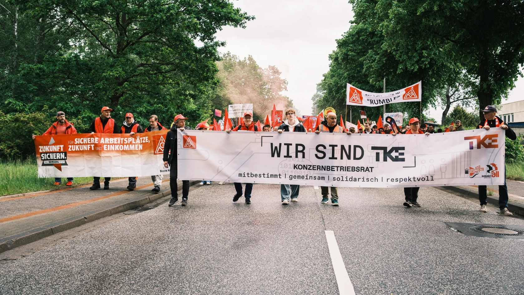 TKE Aktion bei KONE