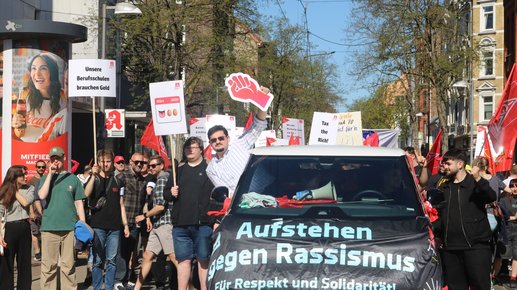 1. Mai Demo und Kundgebung