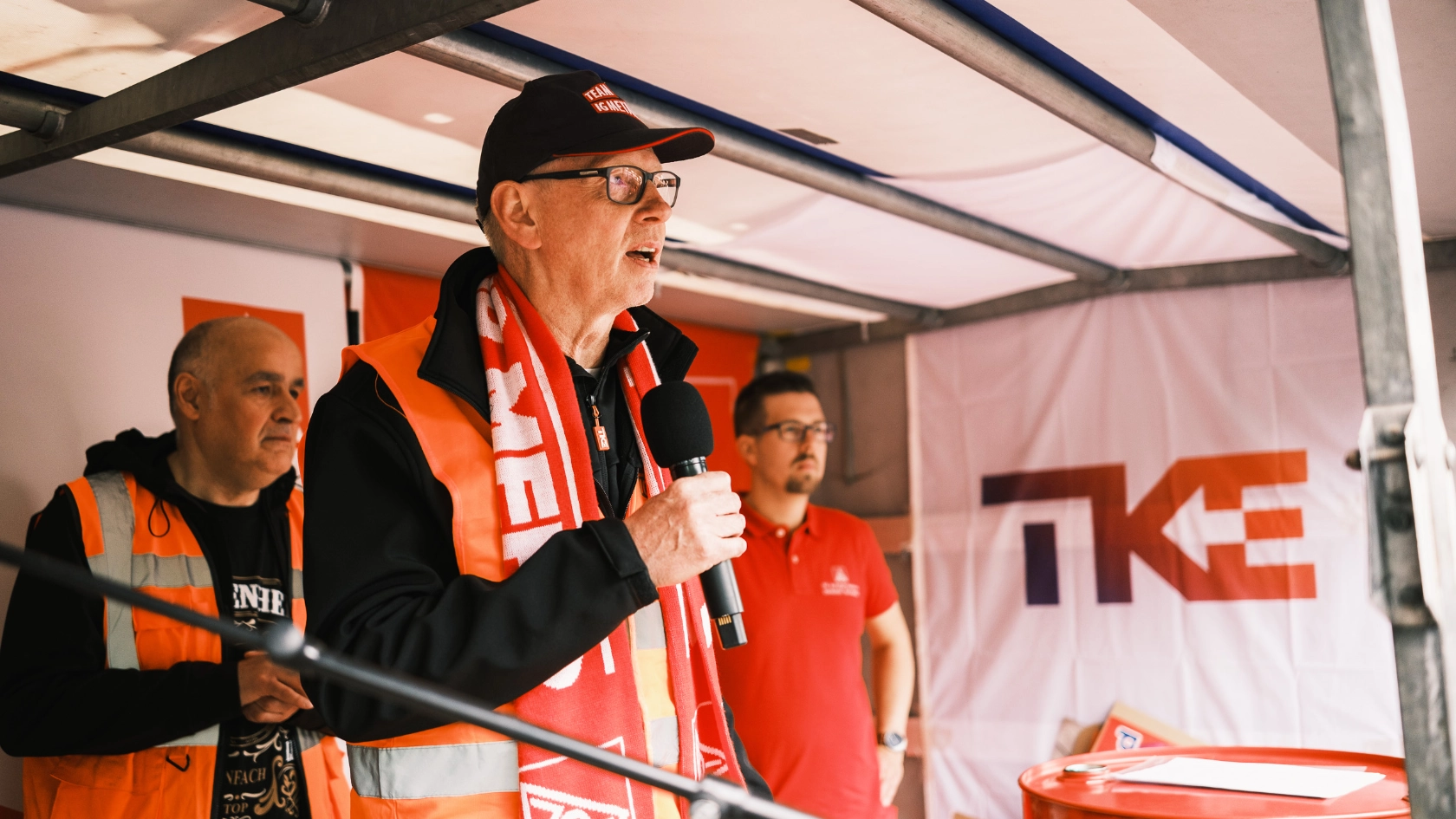 TKE Aktion bei KONE