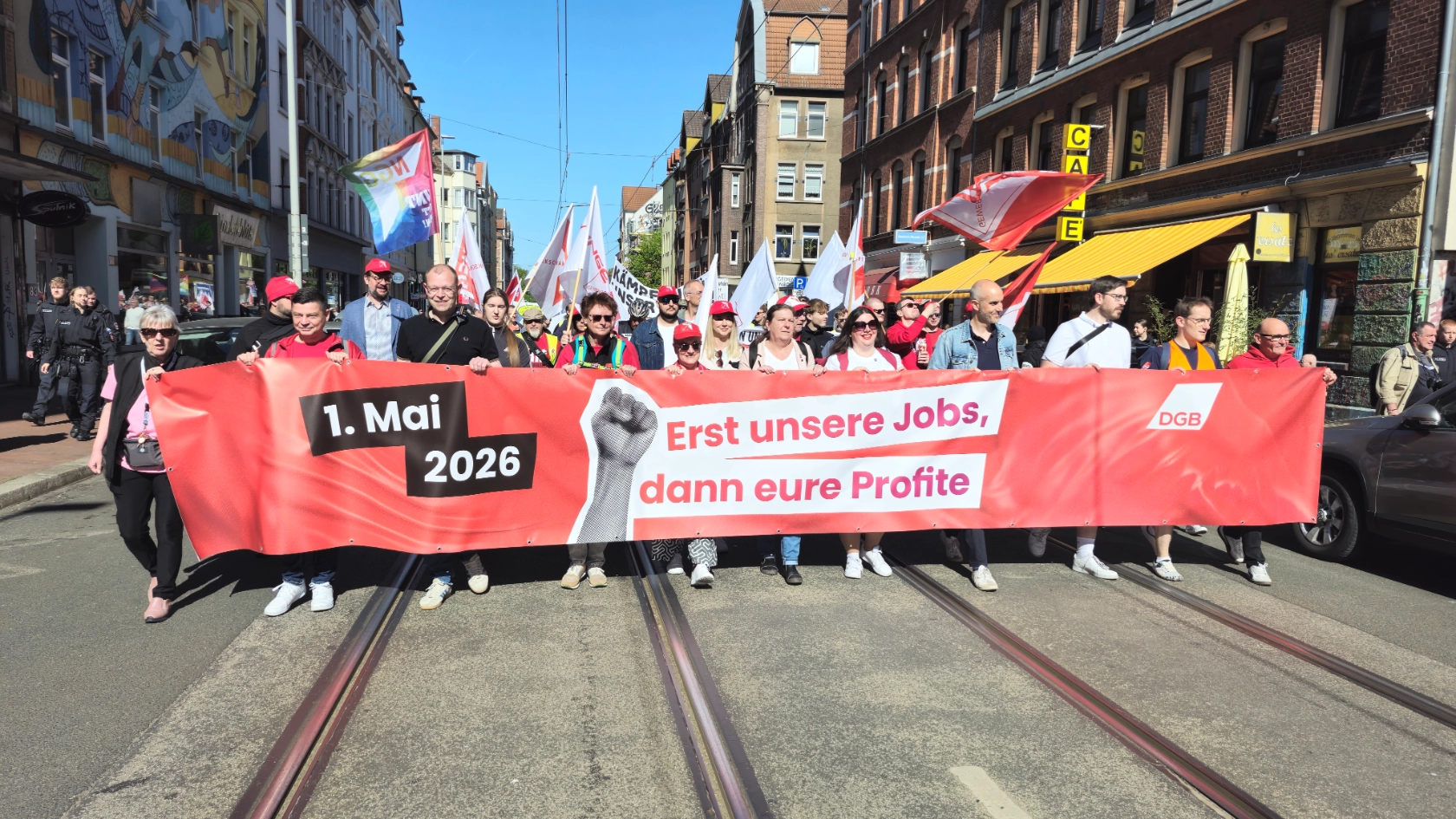 1. Mai Demo und Kundgebung