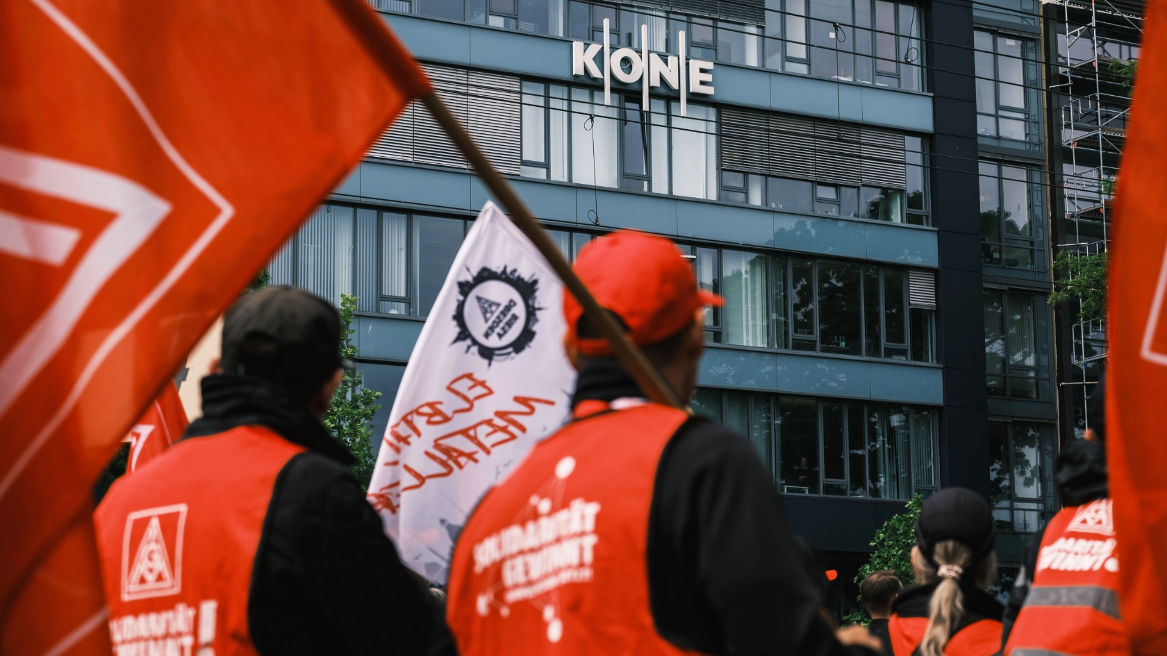 TKE Aktion bei KONE