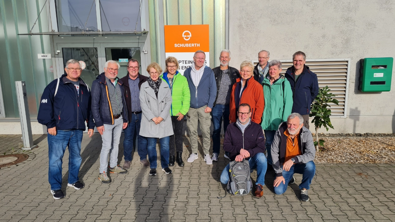 Betriebsbesichtung Firma Schuberth
