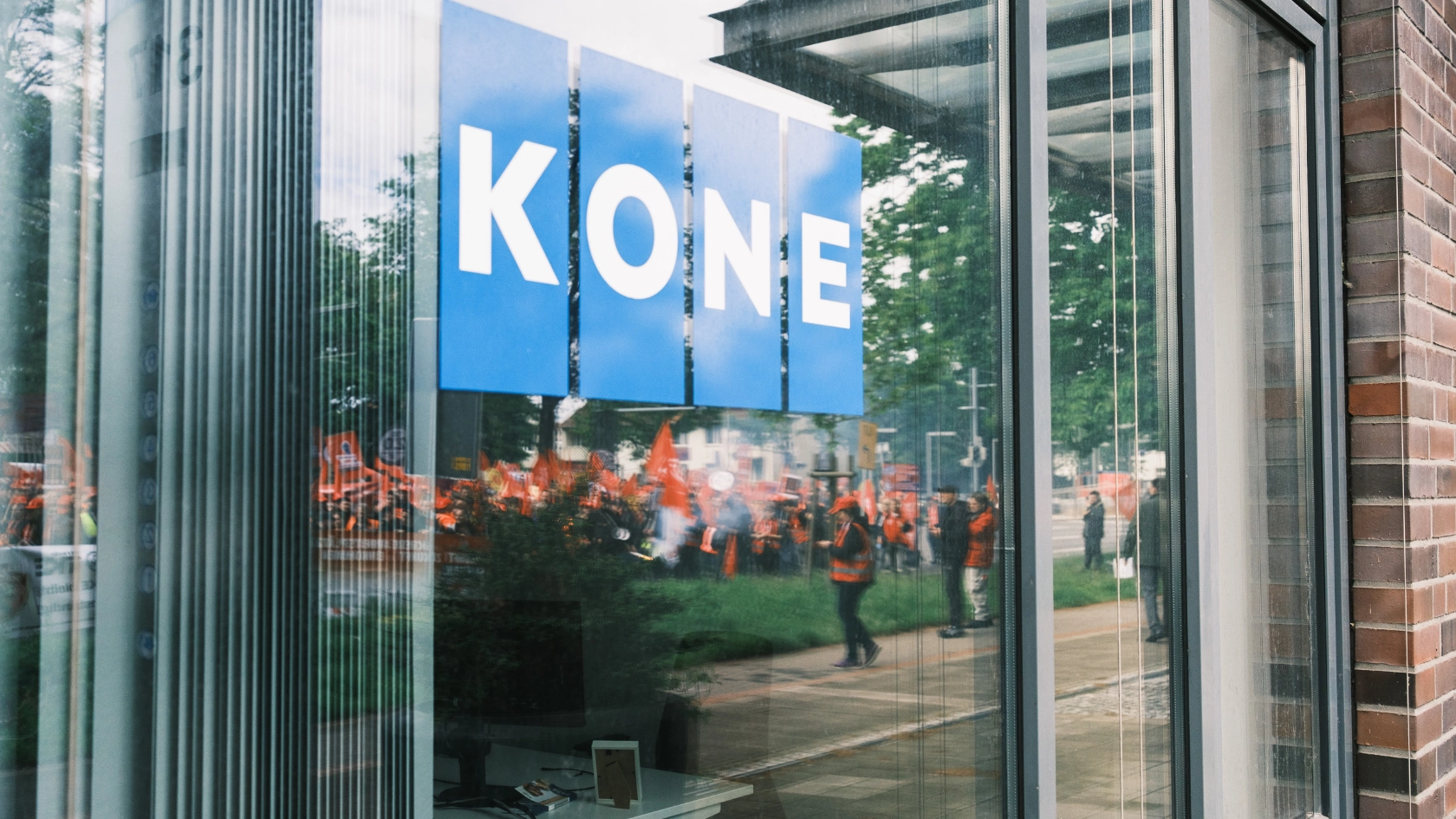 TKE Aktion bei KONE