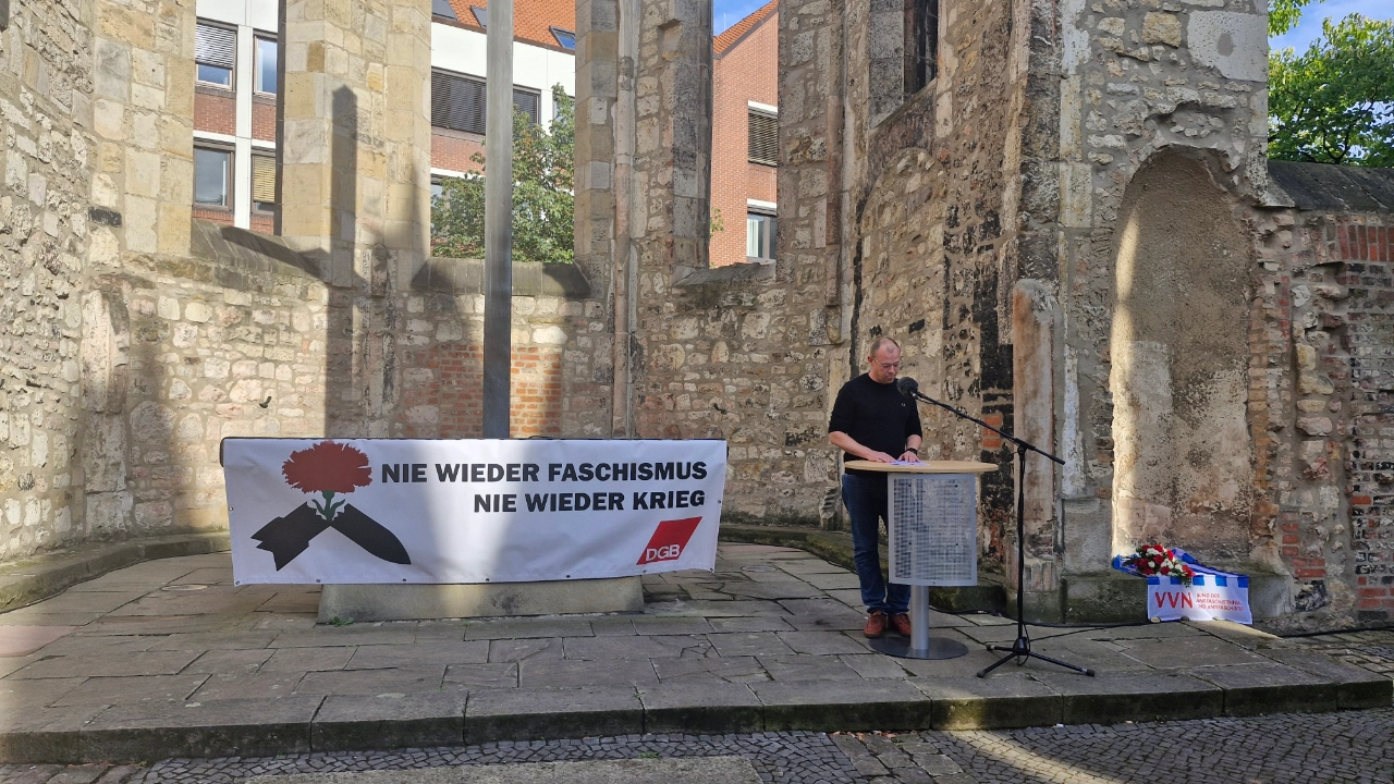 Gedenken am Antikriegstag 2025