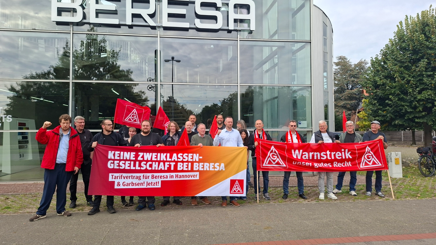 Warnstreik Beresa