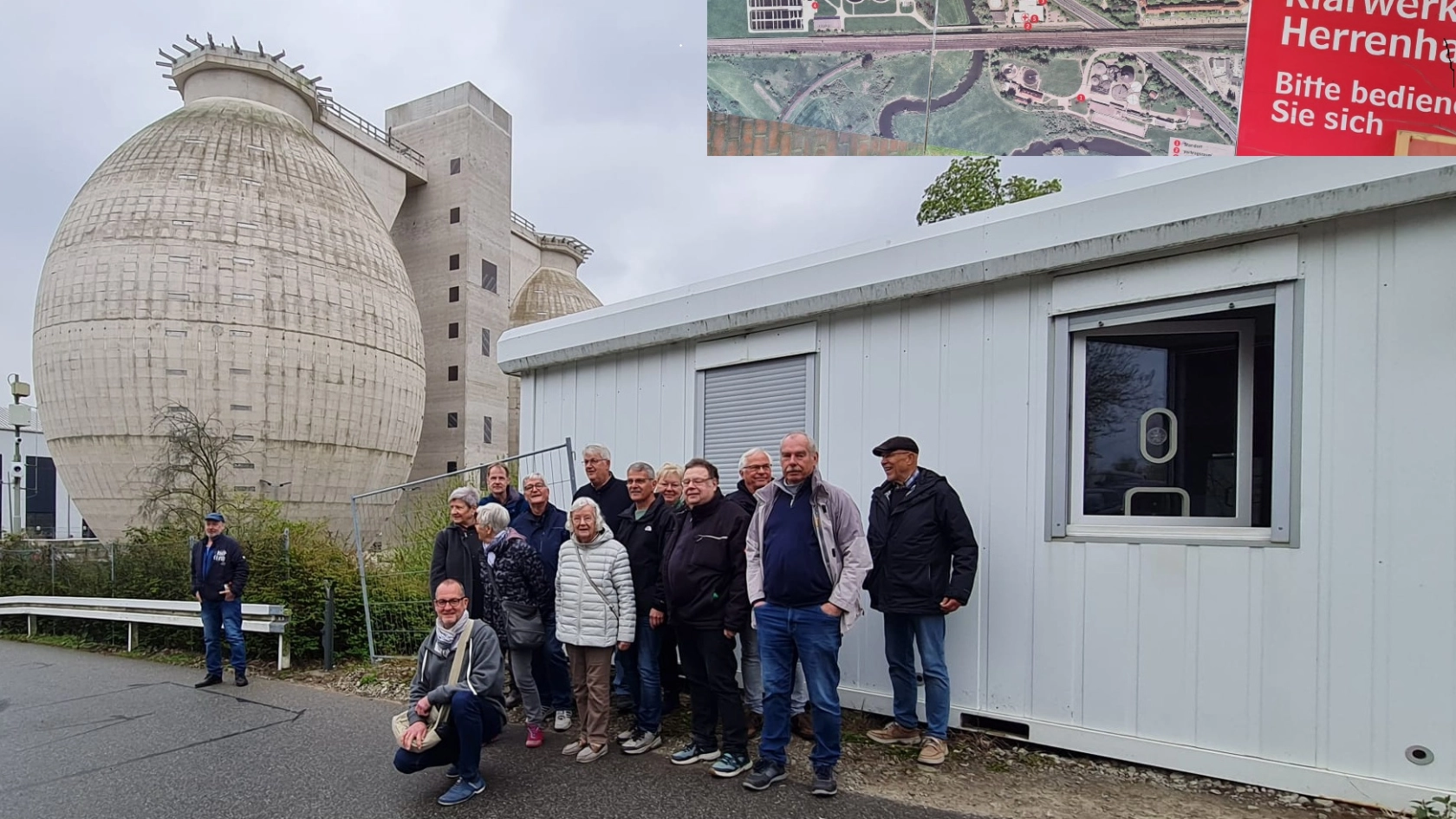 WorkerWheels Hannover: Besuch im Klärwerk Herrenhausen