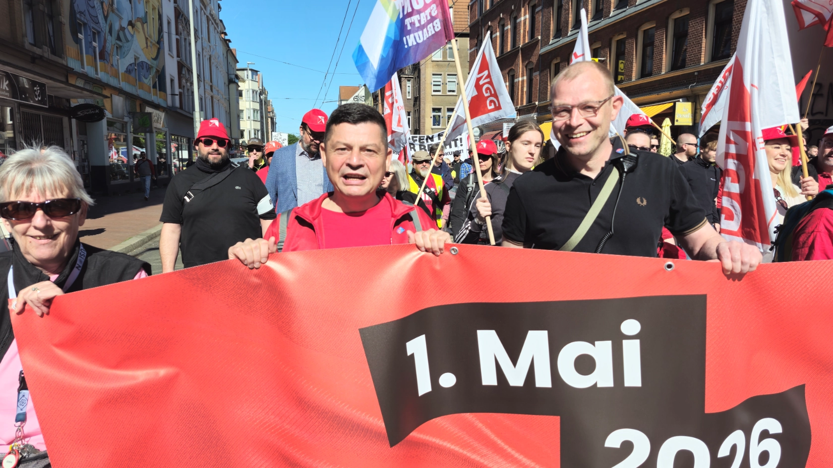 1. Mai Demo und Kundgebung