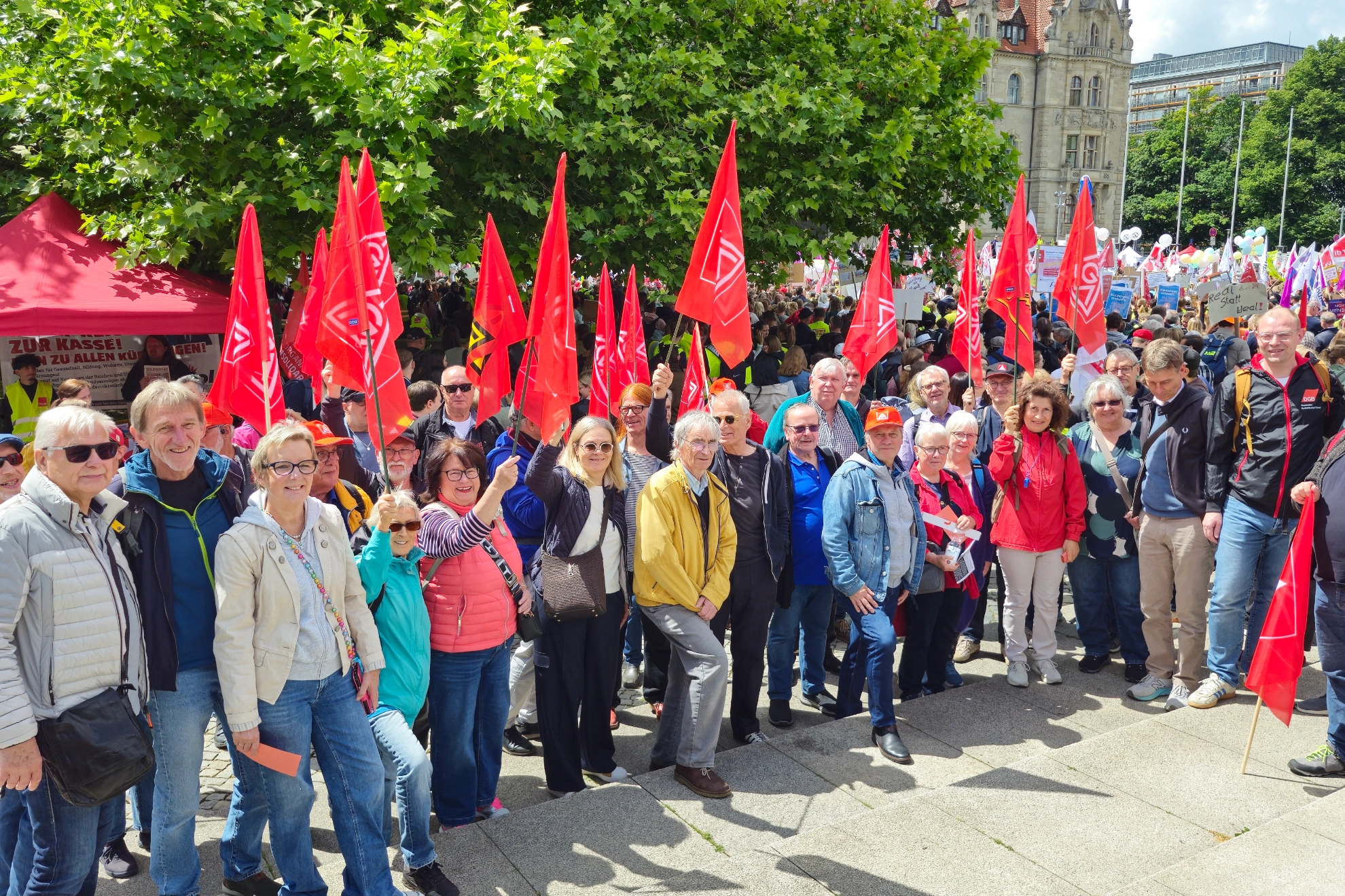 Protest zur Gesundheitsministerkonferenz in Hannover
