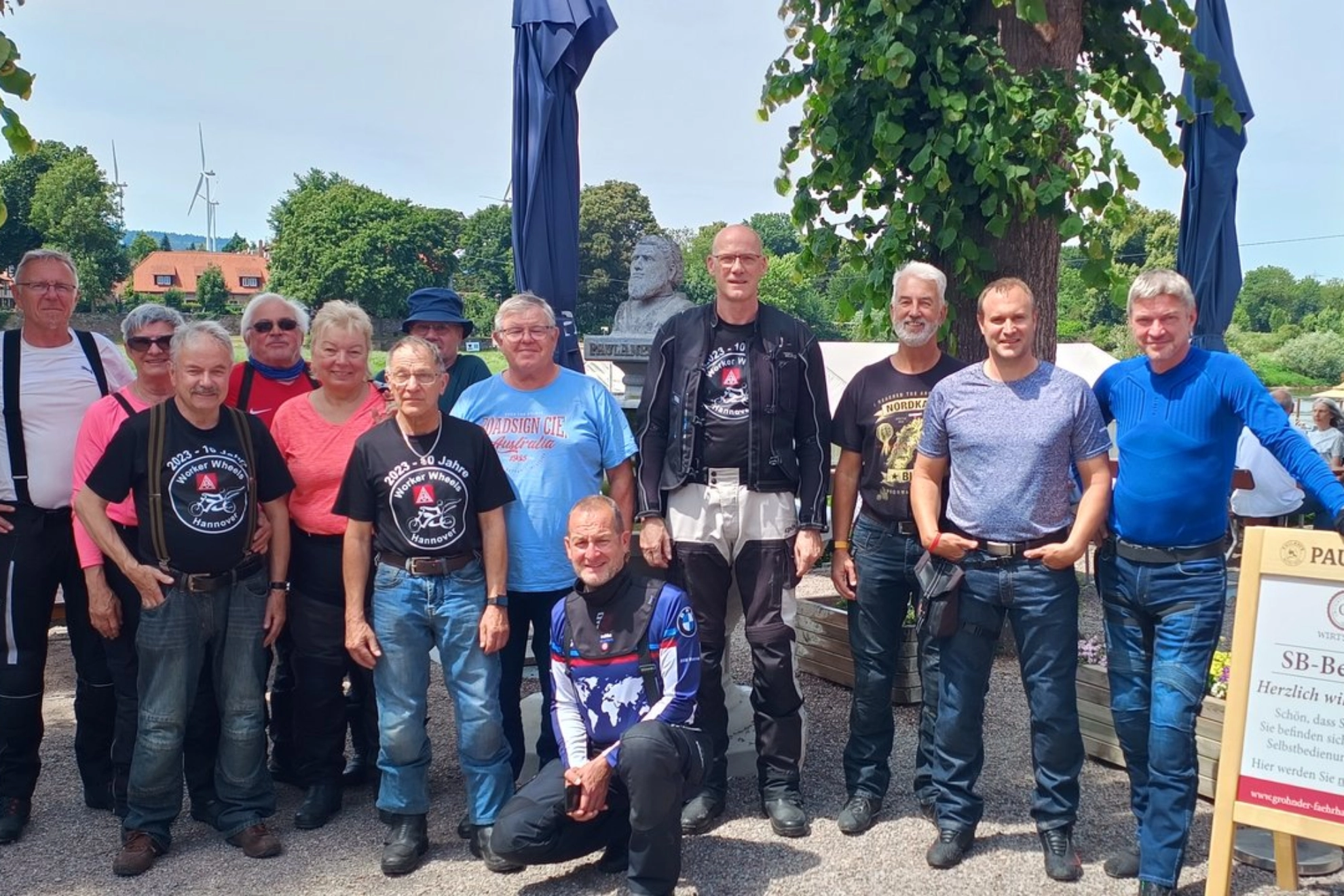 Die Worker Wheels auf ihrer Tagestour am 22. Juni 2025
