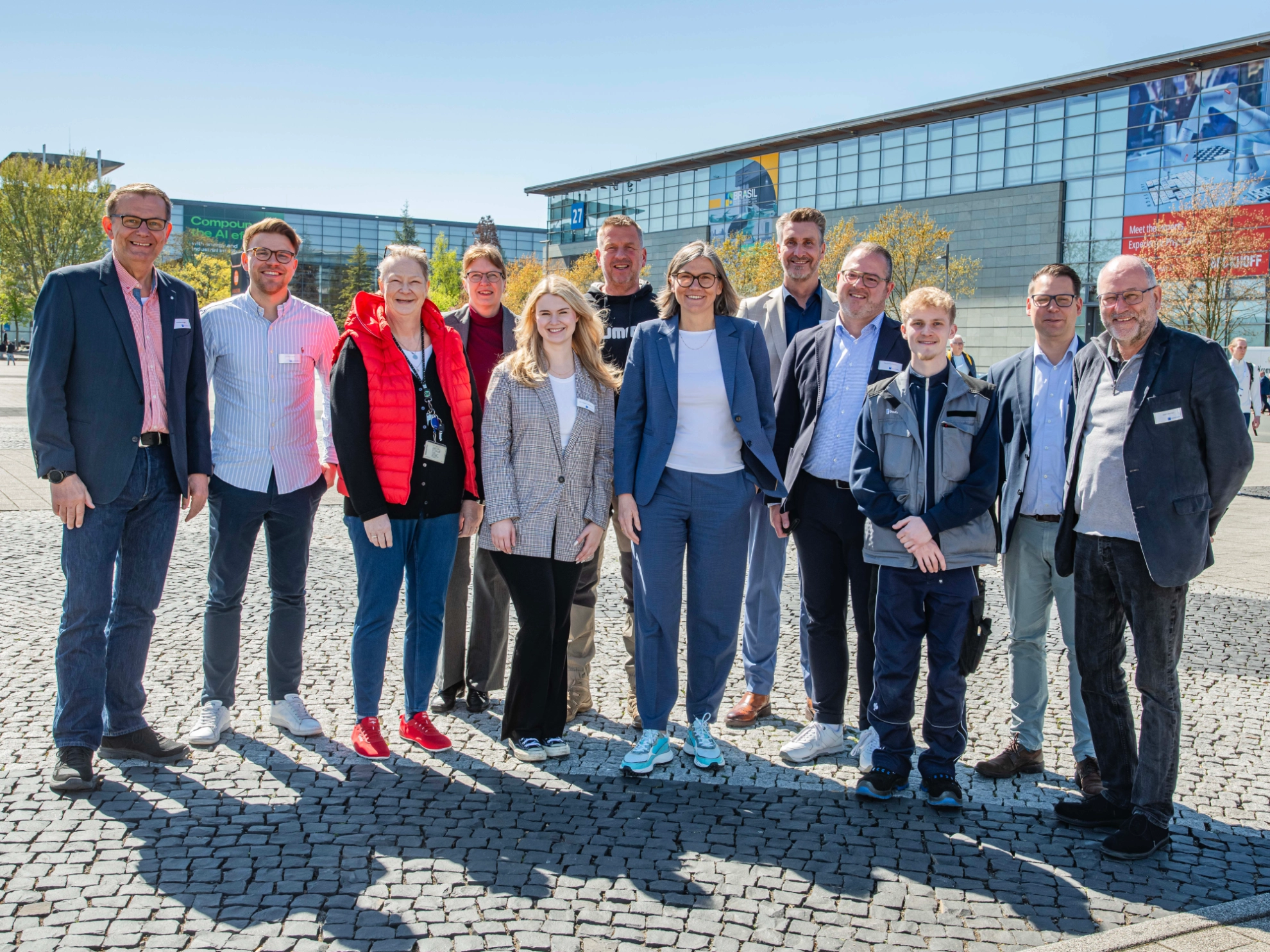 Christiane Benner trifft Vertrauensleute und Betriebsrat der Deutschen Messe