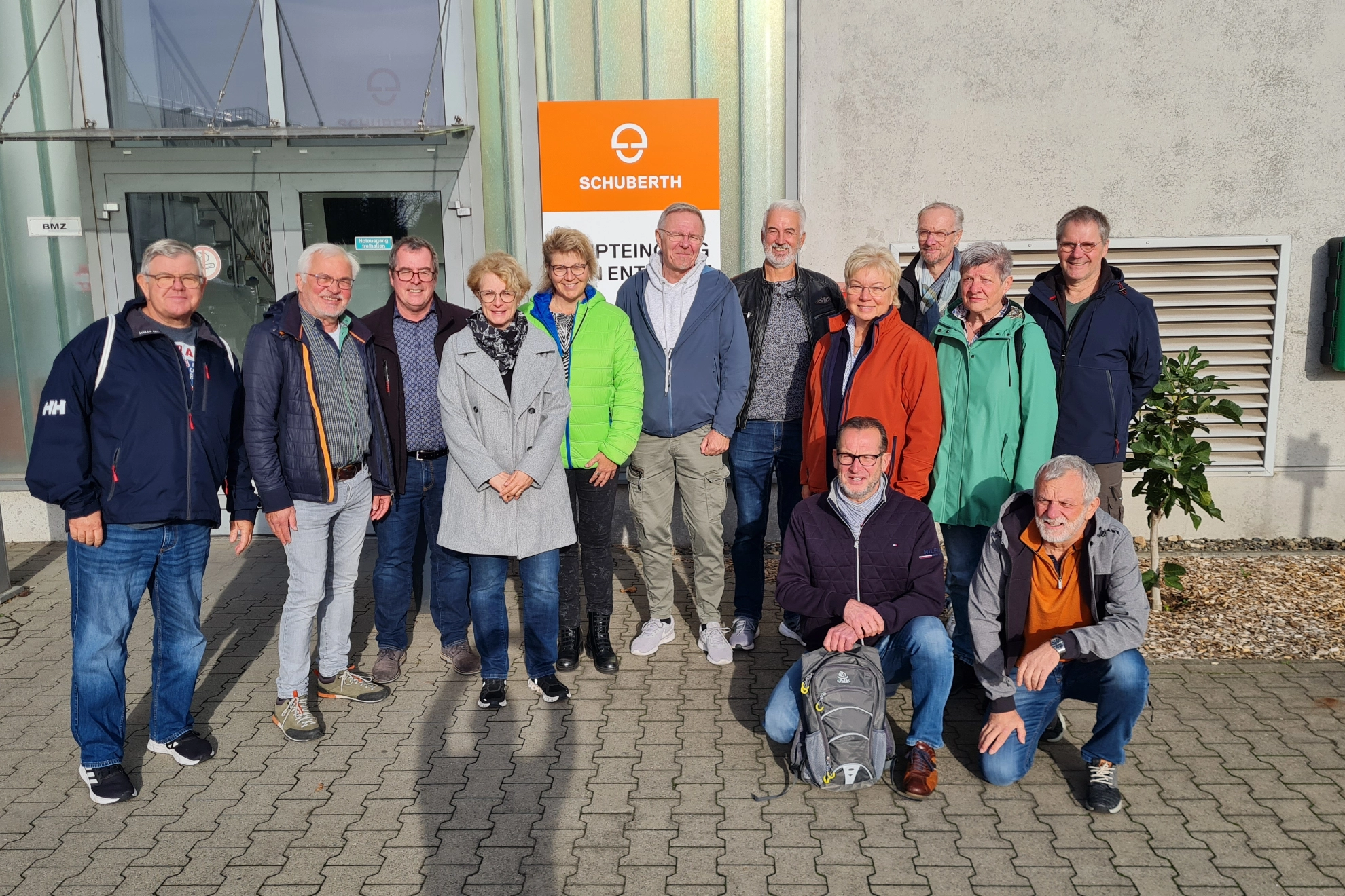 Betriebsbesichtung Firma Schuberth