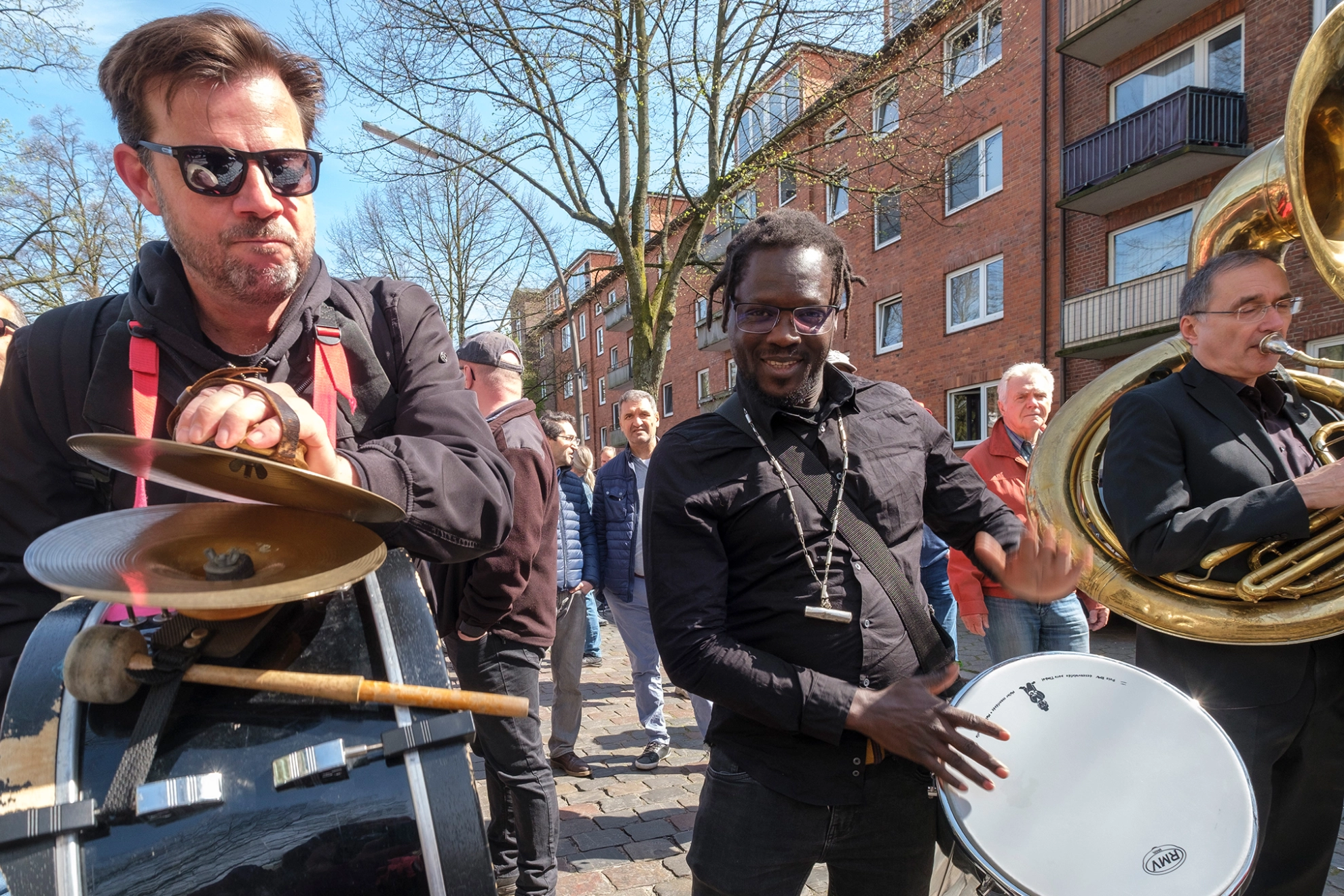 1. Mai 2023 in Hamburg mit Jürgen Kerner