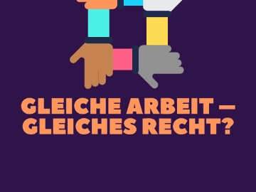 Veranstaltungshinweis Gleiche Arbeit - Gleiches Recht?