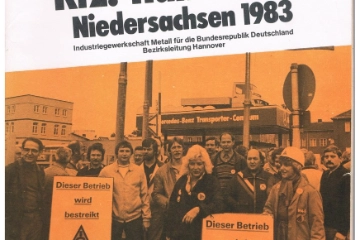 1983 KFZ-Streik-Broschüre