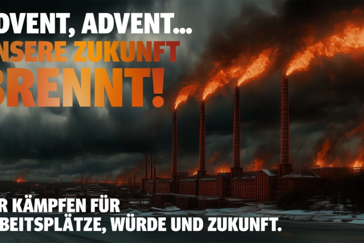 Advent, Advent, unsere Zukunft brennt!