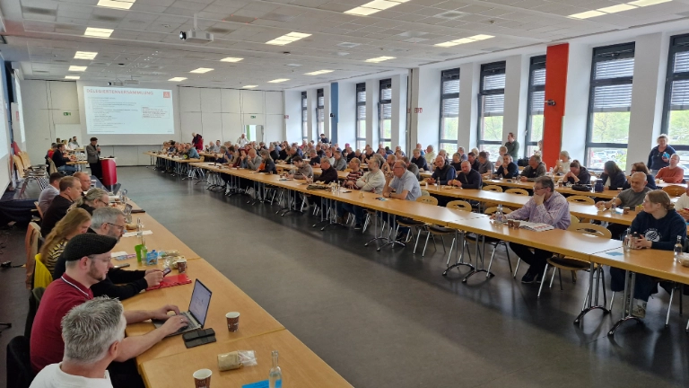 Delegiertenversammlung mit OB-Kandidierenden