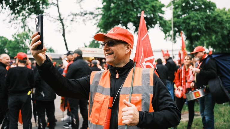 TKE Aktion bei KONE