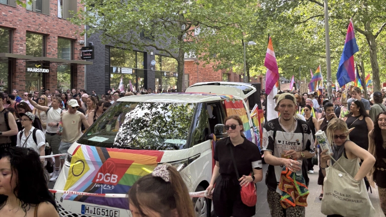 DGB beim CSD Hannover