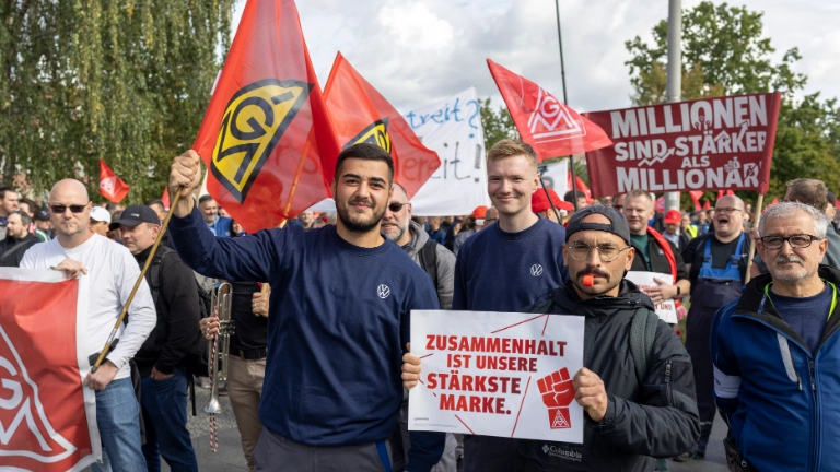 Automobilaktionstag VW und ZF Hannover