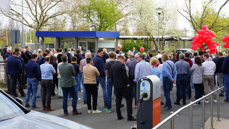 Protest gegen Stellenabbau bei Emerson-Aventics