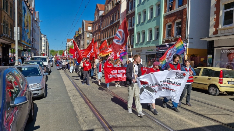 1. Mai Demo und Kundgebung