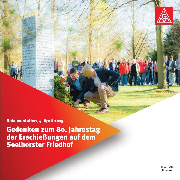 Dokumentation - 80. Jahrestag Erschießungen auf dem Seelhorster Friedhof