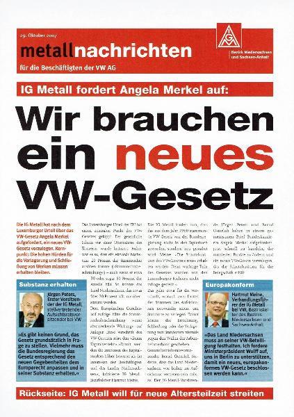 2007 VW-Gesetz