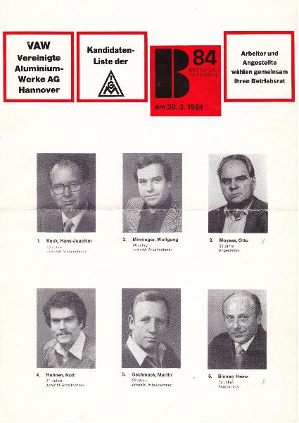 1984 BR-Wahl
