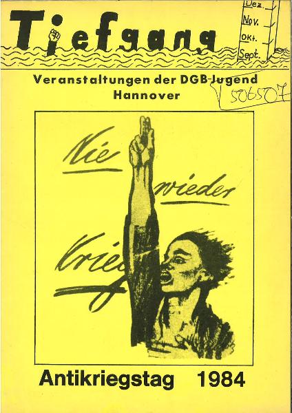 DGB-Jugend Hannover Zeitung 1984