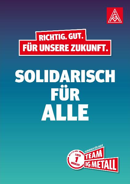 Solidarisch für alle!