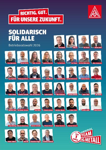 Betriebsratswahl 2026: Solidarisch für alle