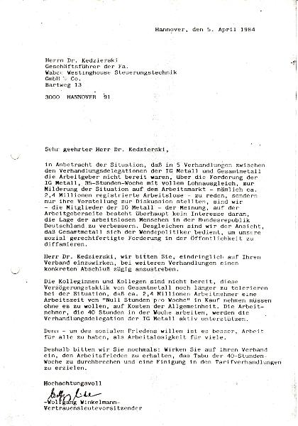 1984-04-05 VL an GF WABCO Westinghouse Steuerungstechnik