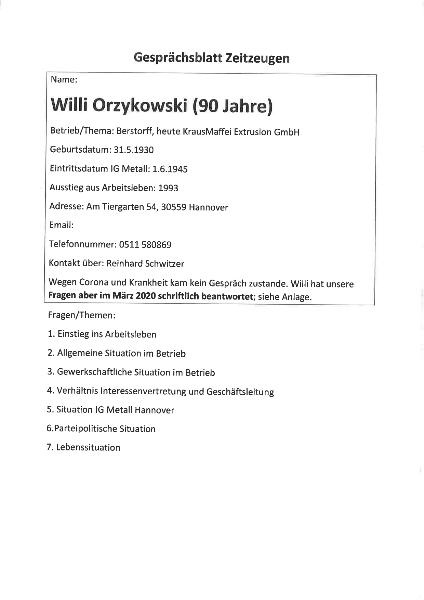 Orczykowski Willi