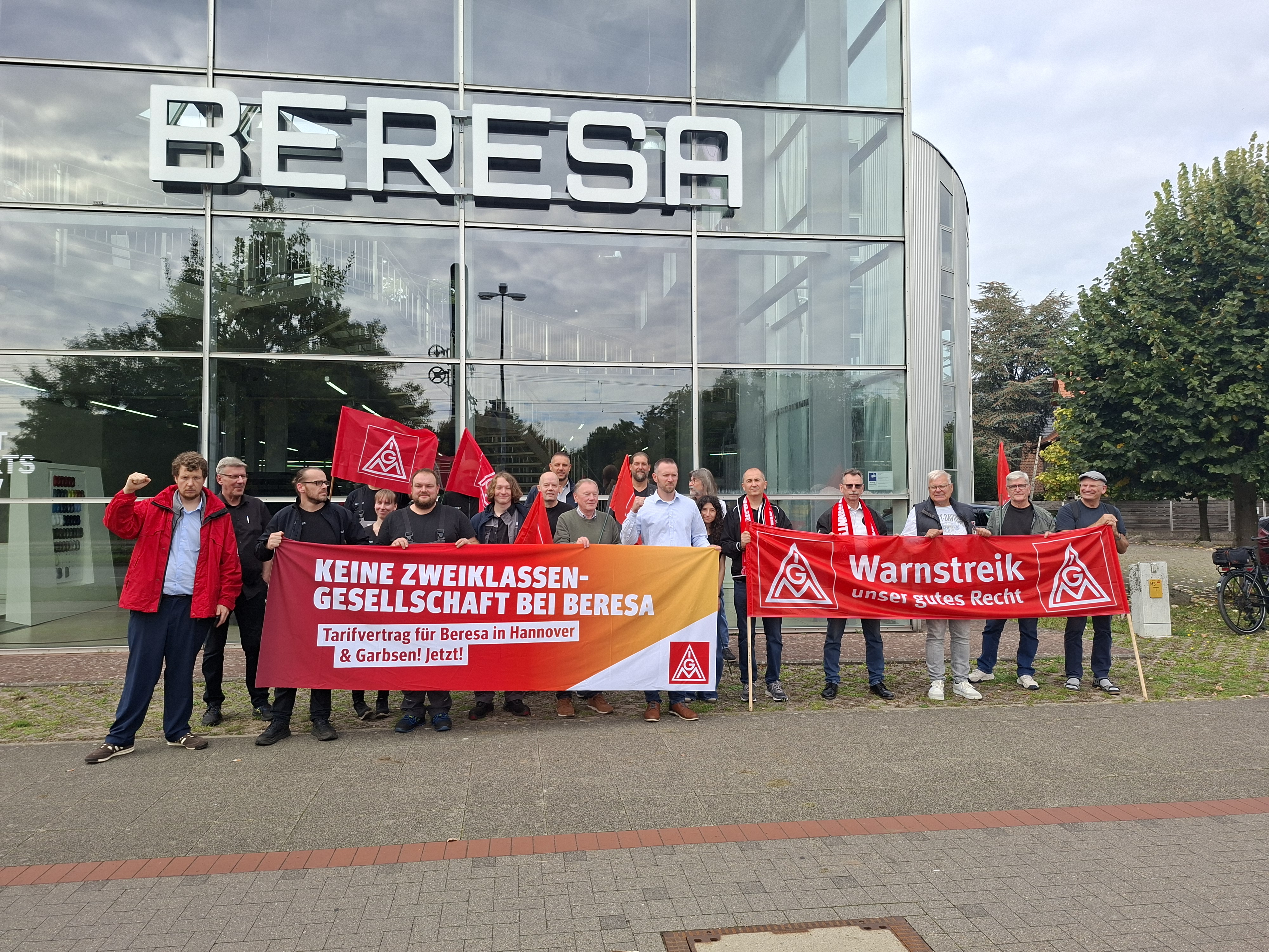 Warnstreik Beresa