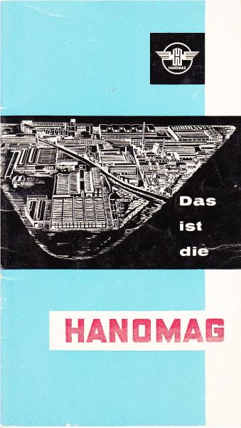 1959 Rheinstahl Hanomag Besucherbroschuere