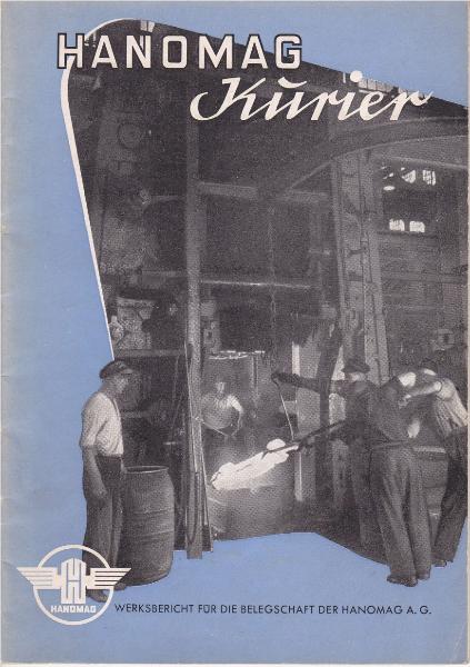 1955 Werksbericht für Belegschaft Hanomag A.G.